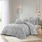 Mandy Duvet Set With Pillow Sham, Euro Sham, Decorative Pillows and Duvet Cover